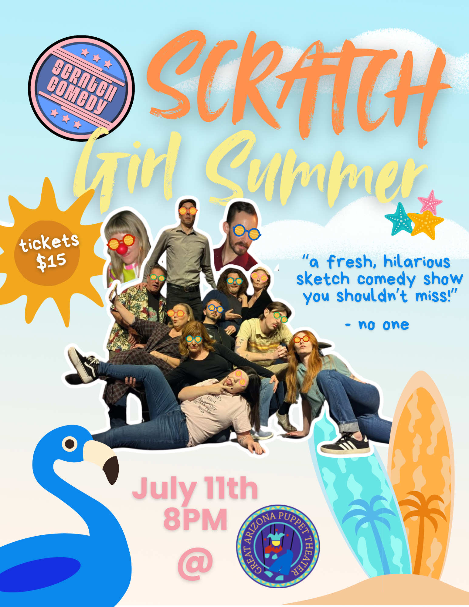 SCRATCH Comedy: Scratch Girl Summer